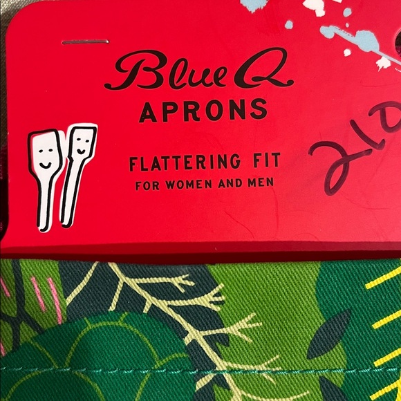 Blue Q Apron Greens aren’t boring Heavy Cotton Twill New Unisex - Picture 5 of 5